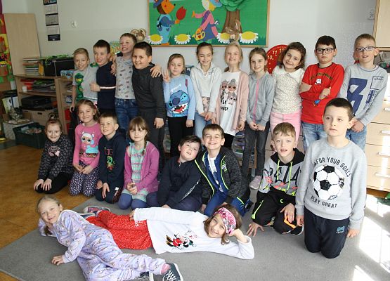   Dzień piżamy na prima aprilis grafika