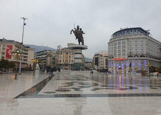 Erasmus+ w Macedonii Północnej, Skopje grafika