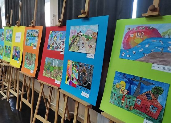 Rozstrzygnięto VII Powiatowy Konkurs Plastyczny pod hasłem: "Wiosenne porządki w przyrodzie" grafika