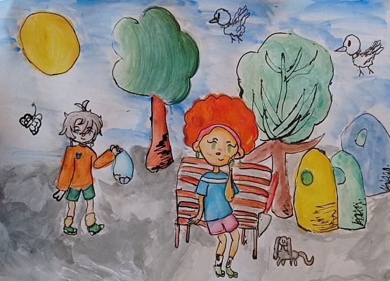 Rozstrzygnięto VII Powiatowy Konkurs Plastyczny pod hasłem: "Wiosenne porządki w przyrodzie" grafika