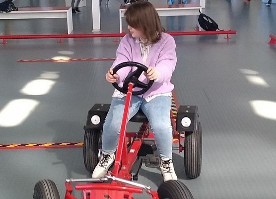 Wizyta w „Experymencie” grafika