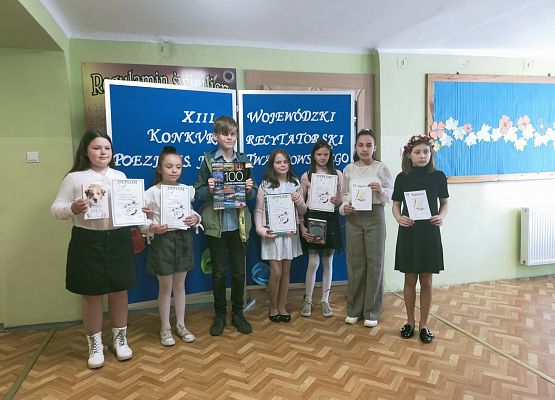 Wojewódzki Konkurs Recytatorski Poezji ks. J. Twardowskiego grafika