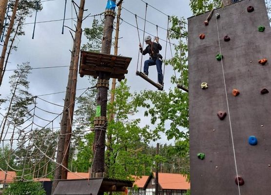 VIIIc w parku linowym grafika