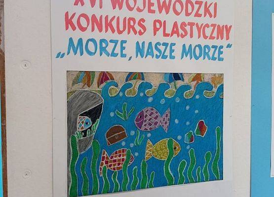 Laureatki XVI Wojewódzkiego Konkursu Plastycznego „Morze, nasze morze" grafika