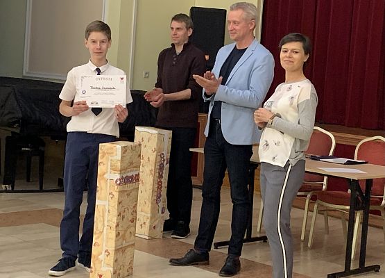 Etap centralny Konkursu Wiedzy o Zamkach Gotyckich grafika