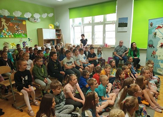 Wyjątkowy gość w naszej szkole grafika