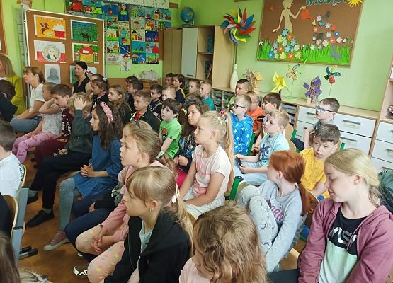 Wyjątkowy gość w naszej szkole grafika