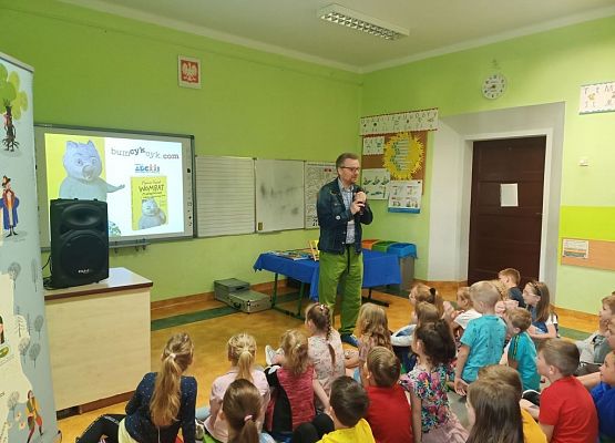 Wyjątkowy gość w naszej szkole grafika