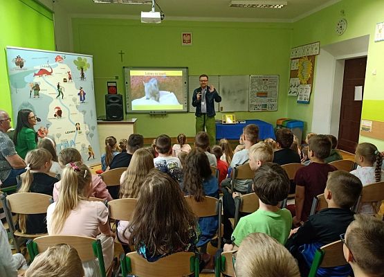 Wyjątkowy gość w naszej szkole grafika