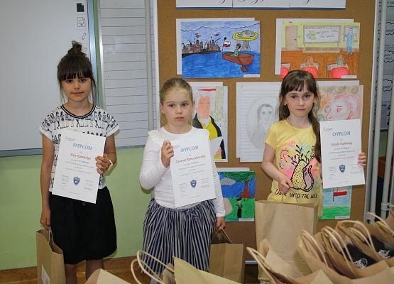 Lekcja historii z Józefem Wybickim - rozstrzygnięcie konkursu plastycznego grafika