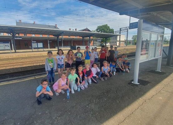 Klasa Ia przygotowuje się do wakacji grafika