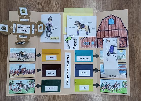 Nasi uczniowie nagrodzeni w wojewódzkim konkursie: „My English Lapbook” grafika
