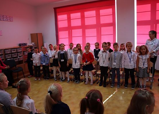 Jestem uczniem klasy pierwszej! grafika