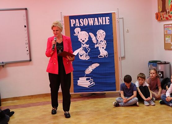 Jestem uczniem klasy pierwszej! grafika