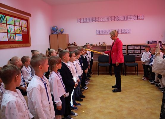 Jestem uczniem klasy pierwszej! grafika