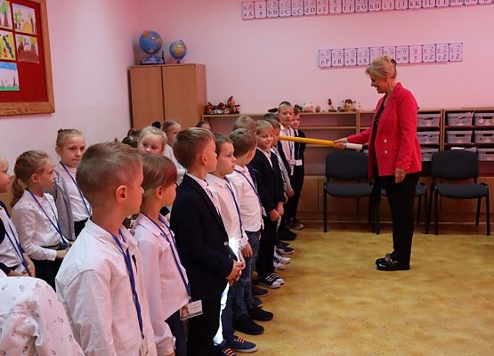 Jestem uczniem klasy pierwszej! grafika