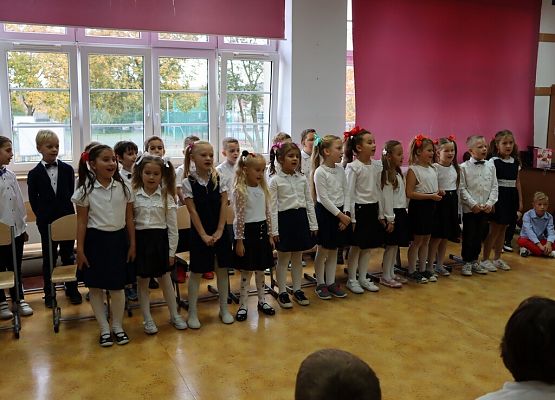 Jestem uczniem klasy pierwszej! grafika