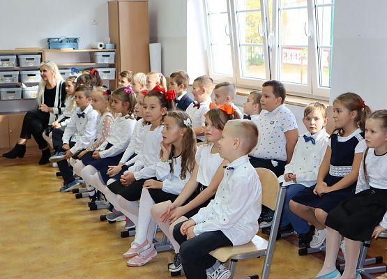 Jestem uczniem klasy pierwszej! grafika