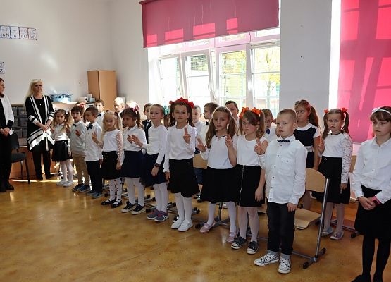 Jestem uczniem klasy pierwszej! grafika