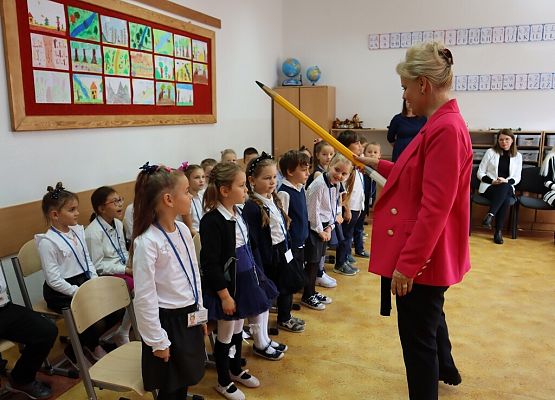 Jestem uczniem klasy pierwszej! grafika