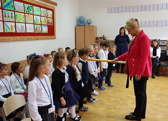 Jestem uczniem klasy pierwszej! grafika