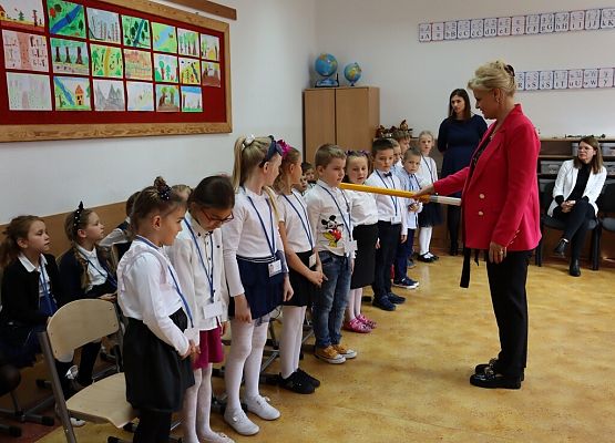 Jestem uczniem klasy pierwszej! grafika