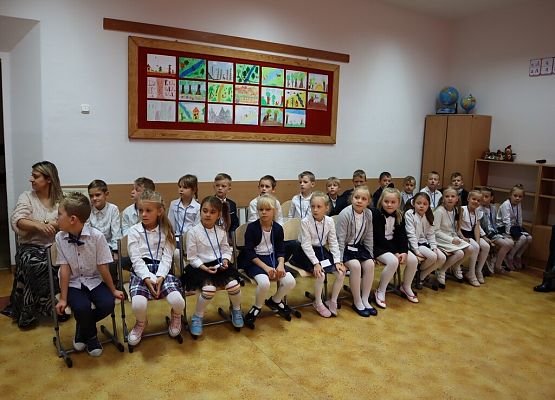 Jestem uczniem klasy pierwszej! grafika