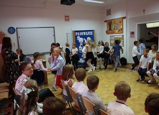 Jestem uczniem klasy pierwszej! grafika