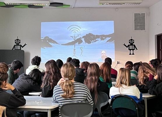 Spotkanie z uczniami „gdyńskiej trójki” grafika