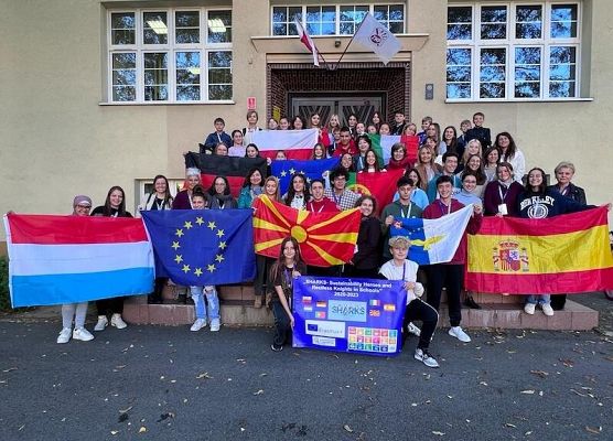 Aktywny tydzień z projektem Erasmus+ grafika