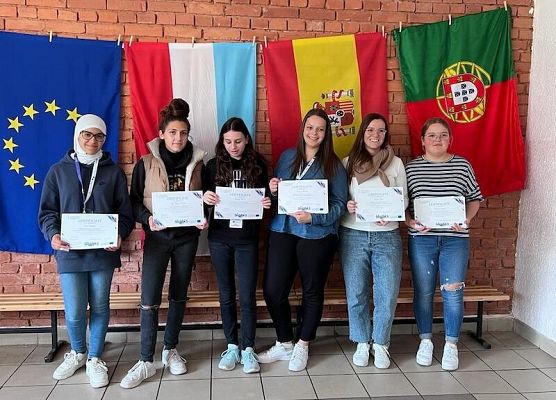 Aktywny tydzień z projektem Erasmus+ grafika