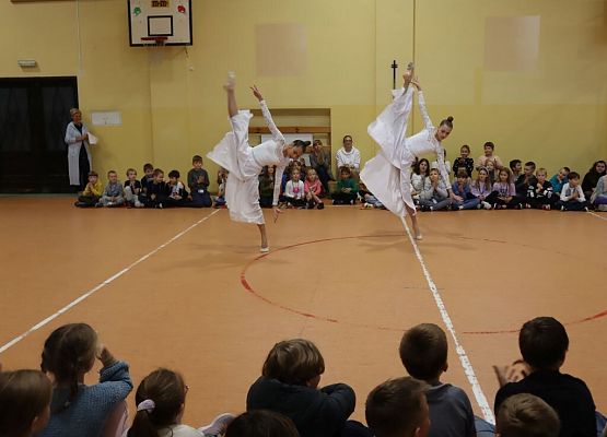 Występ grupy artystycznej grafika