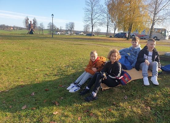 Piknik klasy 4a w Będominie grafika