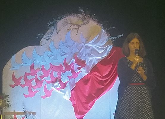 Wojenne Historie- konkurs recytatorski grafika