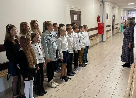 „Szkoła do hymnu” 2022 grafika