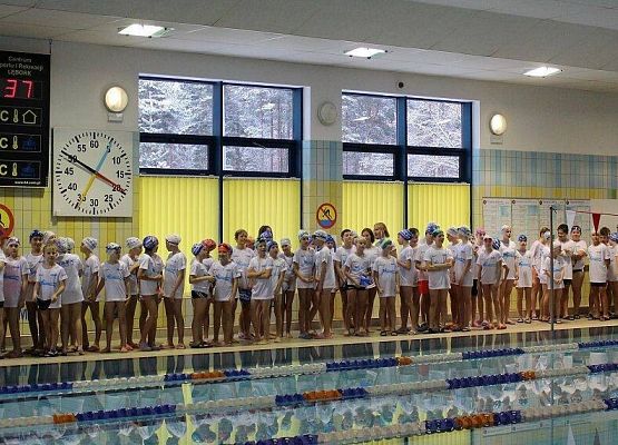 Lęborska Liga Pływacka grafika