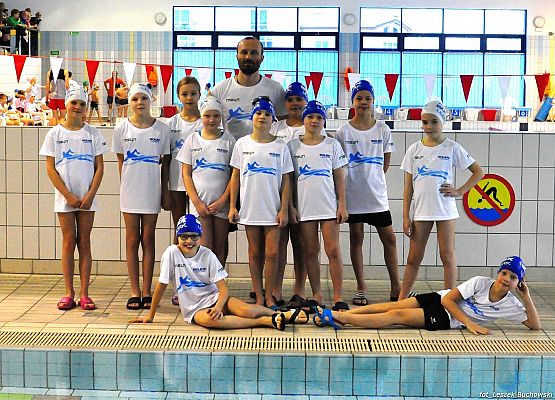 Lęborska Liga Pływacka grafika