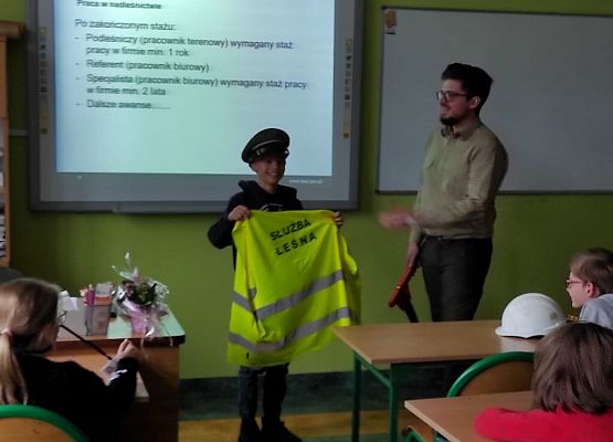 Nadleśnictwo Lębork w naszym projekcie grafika