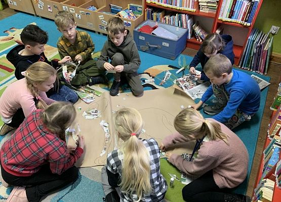 Klasa IId szukała Marudka … grafika