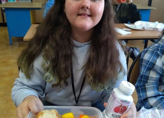 Zdrowe śniadanie na dobry początek dnia grafika