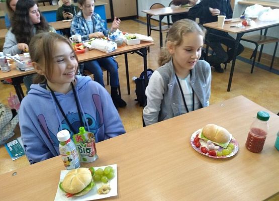 Zdrowe śniadanie na dobry początek dnia grafika