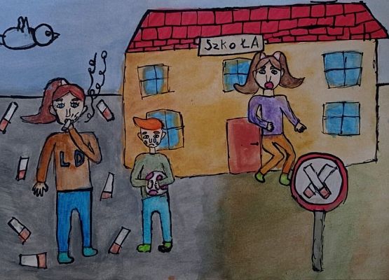 „Nie pal przy mnie proszę” – wyniki konkursu plastycznego grafika