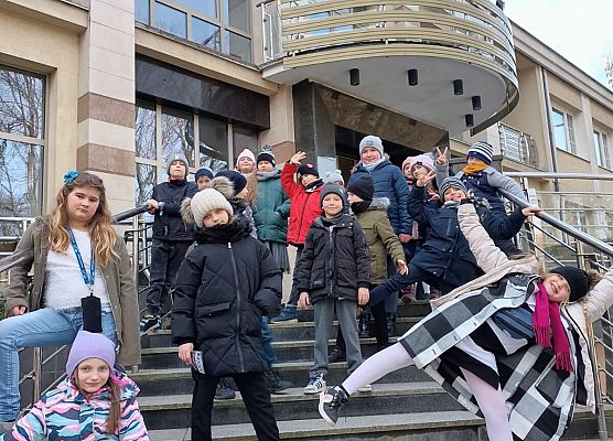 Klasy drugie na ,,Wagarach w Filharmonii" grafika