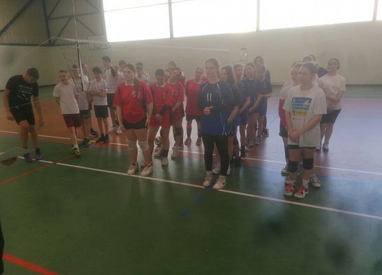 Trzecie miejsce w Gminnych Igrzyskach Młodzieży w siatkówce grafika