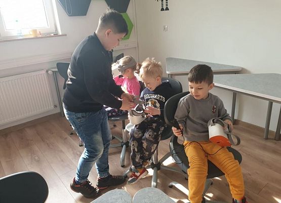 Przedszkolaki w „Laboratorium przyszłości” grafika