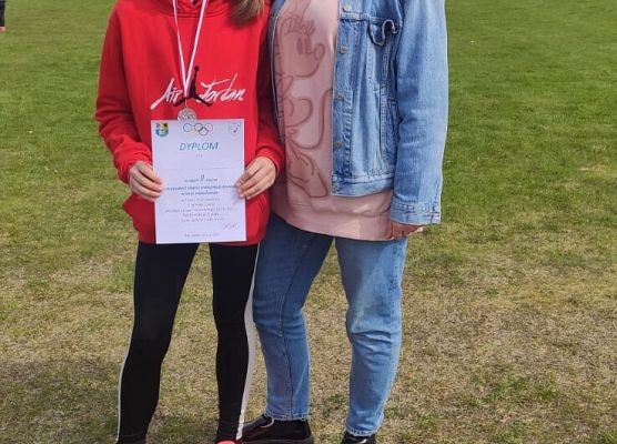 Gosia z 5c pobiegnie w finale wojewódzkim! grafika