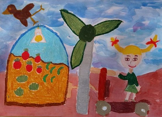 Wiatraki – Zielona Energia – rozstrzygnięcie konkursu grafika