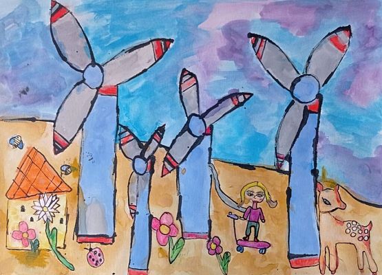 Wiatraki – Zielona Energia – rozstrzygnięcie konkursu grafika
