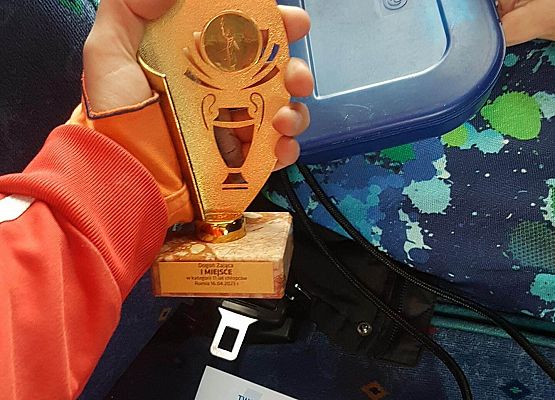 Filip pierwszy zameldował się na mecie! grafika