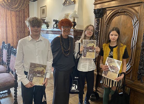 Etap gminny konkursu wiedzy o zamkach gotyckich grafika